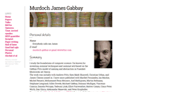 Desktop Screenshot of gabbay.org.uk